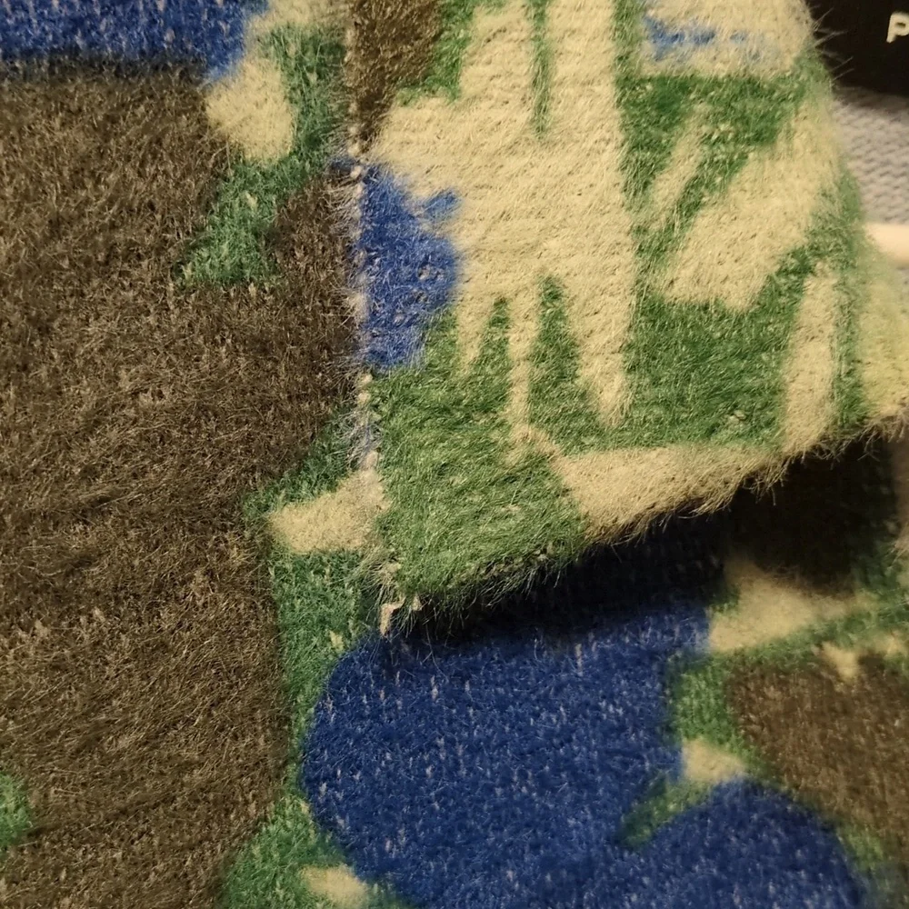 NWT PacSun Eyelash Polo Sweater - Perfect for Adding a Super Soft Pop of Color - Picture 10 of 14